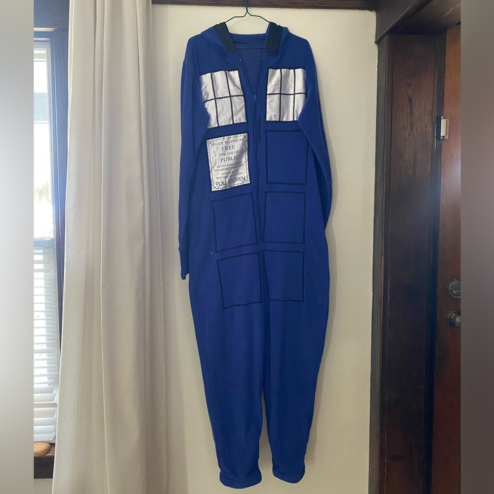 Doctor Who Tardis Onesie